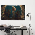 About my Brain Institute Wall Art Tanit Goddess Flag Wall Art