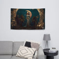 About my Brain Institute Wall Art Tanit Goddess Flag Wall Art