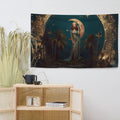 About my Brain Institute Wall Art Tanit Goddess Flag Wall Art