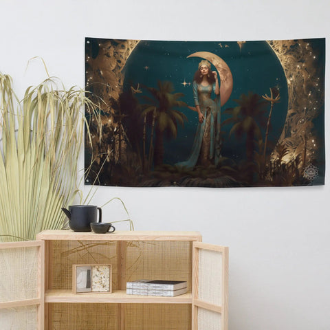 About my Brain Institute Wall Art Tanit Goddess Flag Wall Art