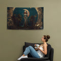 About my Brain Institute Wall Art Tanit Goddess Flag Wall Art