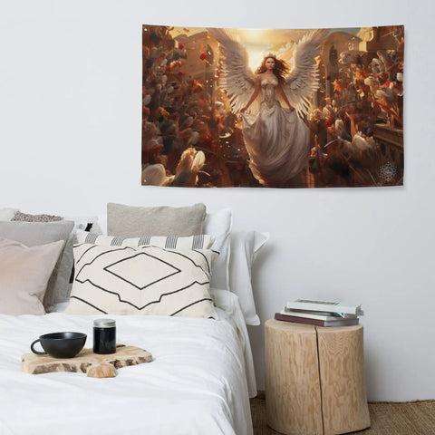 About my Brain Institute Wall Art Thesan Goddess Flag Wall Art