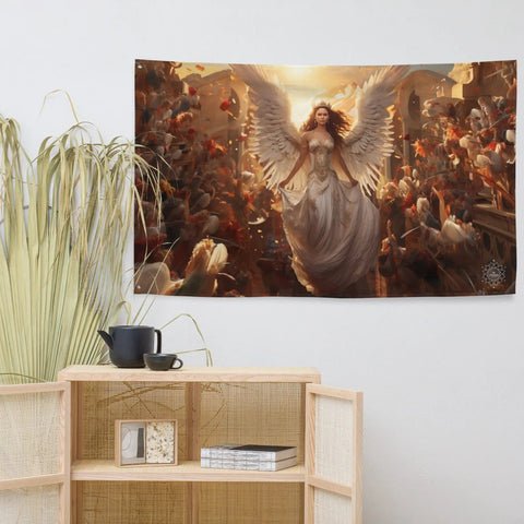About my Brain Institute Wall Art Thesan Goddess Flag Wall Art