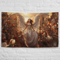 About my Brain Institute Wall Art Thesan Goddess Flag Wall Art
