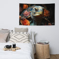 About my Brain Institute Wall Art Tortoise Spirit Animal Flag Wall Art