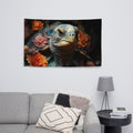 About my Brain Institute Wall Art Tortoise Spirit Animal Flag Wall Art