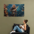 About my Brain Institute Wall Art Vairaumati Goddess Flag Wall Art