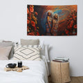 About my Brain Institute Wall Art Wawalag Sisters Flag Wall Art