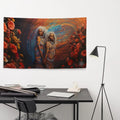 About my Brain Institute Wall Art Wawalag Sisters Flag Wall Art