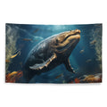 About my Brain Institute Wall Art Whale Spirit Animal Flag Wall Art