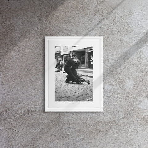 About my Brain Institute Wall Art White / 12″×16″ Tango Love No. 1 - Photography on Framed Canvas
