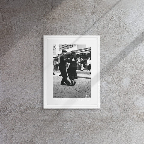 About my Brain Institute Wall Art White / 12″×16″ Tango Love No. 2 - Photography on Framed Canvas