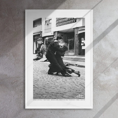 About my Brain Institute Wall Art White / 24″×36″ Tango Love No. 1 - Photography on Framed Canvas