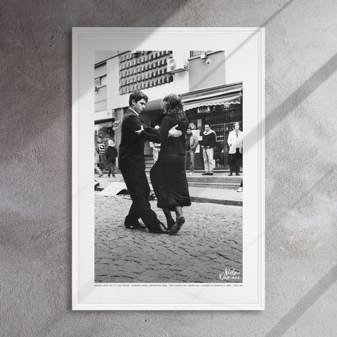 About my Brain Institute Wall Art White / 24″×36″ Tango Love No. 2 - Photography on Framed Canvas
