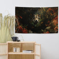 About my Brain Institute Wall Art Wolf Spirit Animal Flag Wall Art
