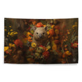 About my Brain Institute Wall Art Wombat Spirit Animal Flag Wall Art