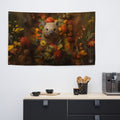 About my Brain Institute Wall Art Wombat Spirit Animal Flag Wall Art