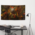 About my Brain Institute Wall Art Wombat Spirit Animal Flag Wall Art