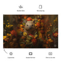 About my Brain Institute Wall Art Wombat Spirit Animal Flag Wall Art