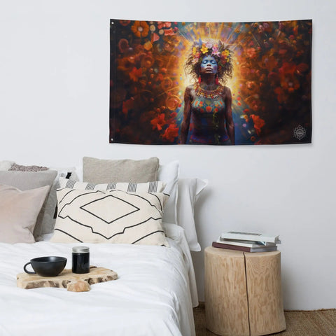 About my Brain Institute Wall Art Yhi Spirit Flag Wall Art