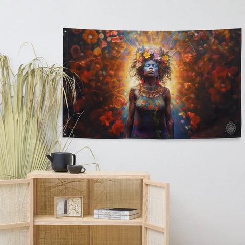 About my Brain Institute Wall Art Yhi Spirit Flag Wall Art