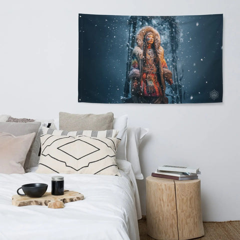 About my Brain Institute Wall Art Zonget Goddess Flag Wall Art
