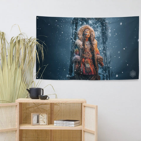 About my Brain Institute Wall Art Zonget Goddess Flag Wall Art