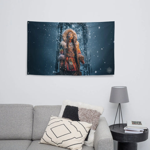 About my Brain Institute Wall Art Zonget Goddess Flag Wall Art