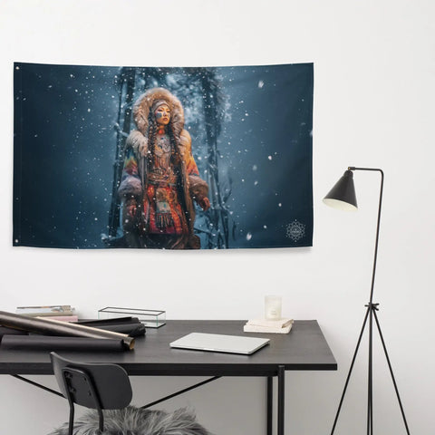 About my Brain Institute Wall Art Zonget Goddess Flag Wall Art
