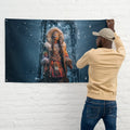 About my Brain Institute Wall Art Zonget Goddess Flag Wall Art