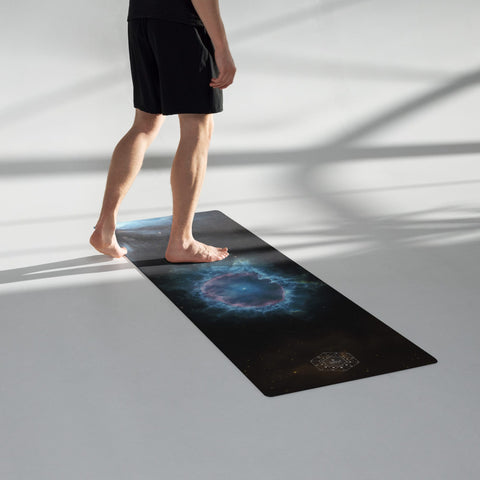 About my Brain Institute Yoga Mats Blue Snowball Nebula Dreams Yoga mat