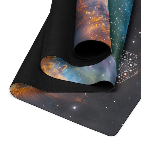 About my Brain Institute Yoga Mats Ring Nebula Dreams Yoga mat