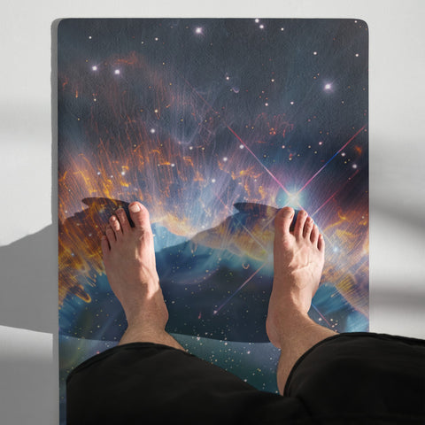 About my Brain Institute Yoga Mats Ring Nebula Dreams Yoga mat