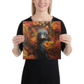 About my Brain Institute Wall Art 12″×12″ Emu Spirit Animal Canvas