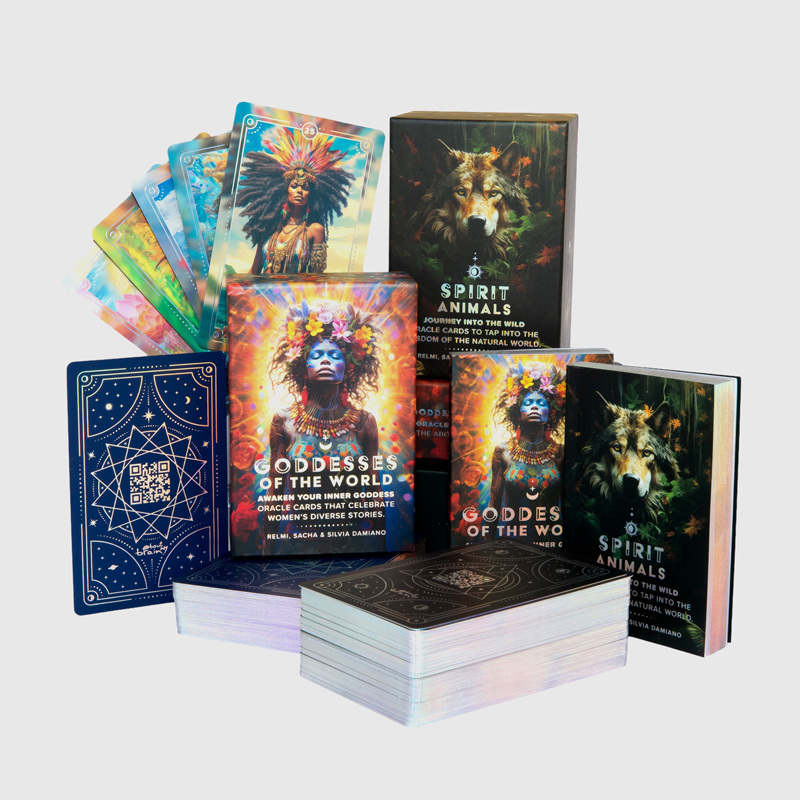 Oracle Cards Decks Spirit Animals and Goddesses of The World - About my Brain