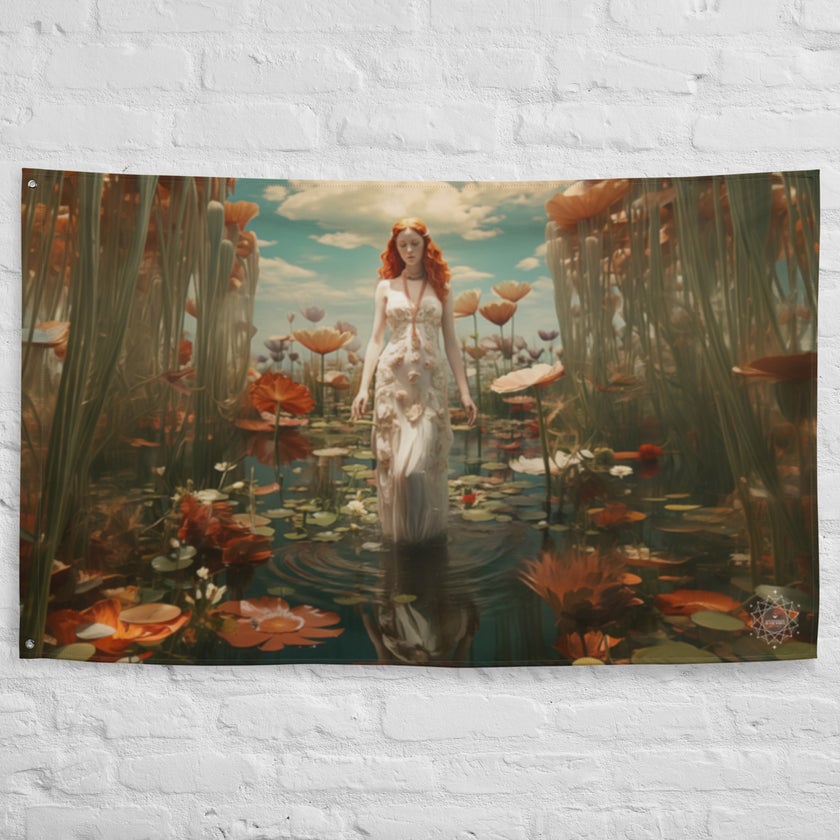 Aine Goddess Flag Wall Art