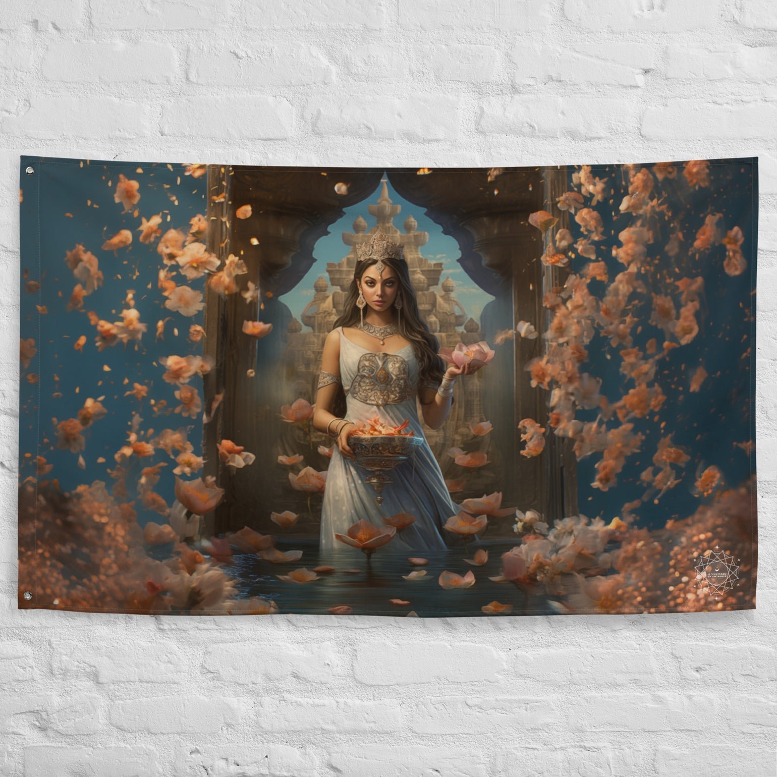 Anahita Goddess Flag Wall Art