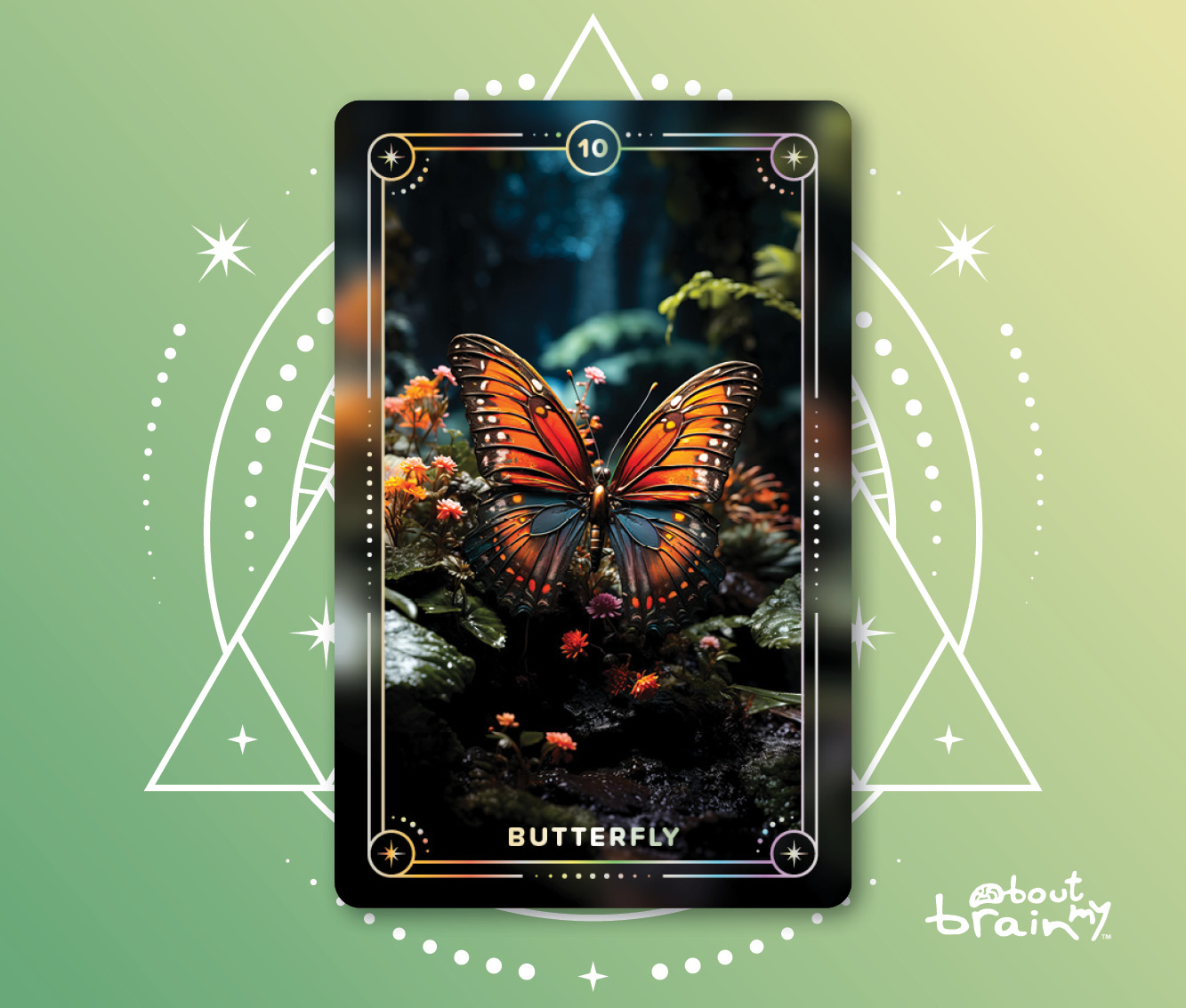 Banner Spirit Animals About My Brain Institute - Butterfly