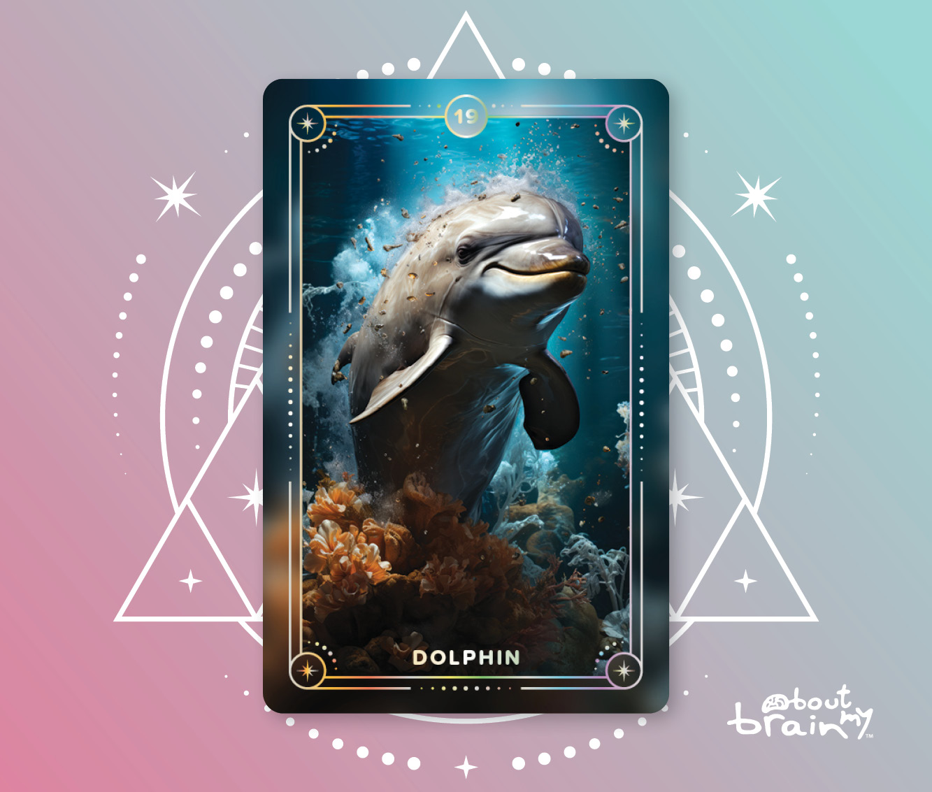 Banner Spirit Animals About My Brain Institute - Dolphin