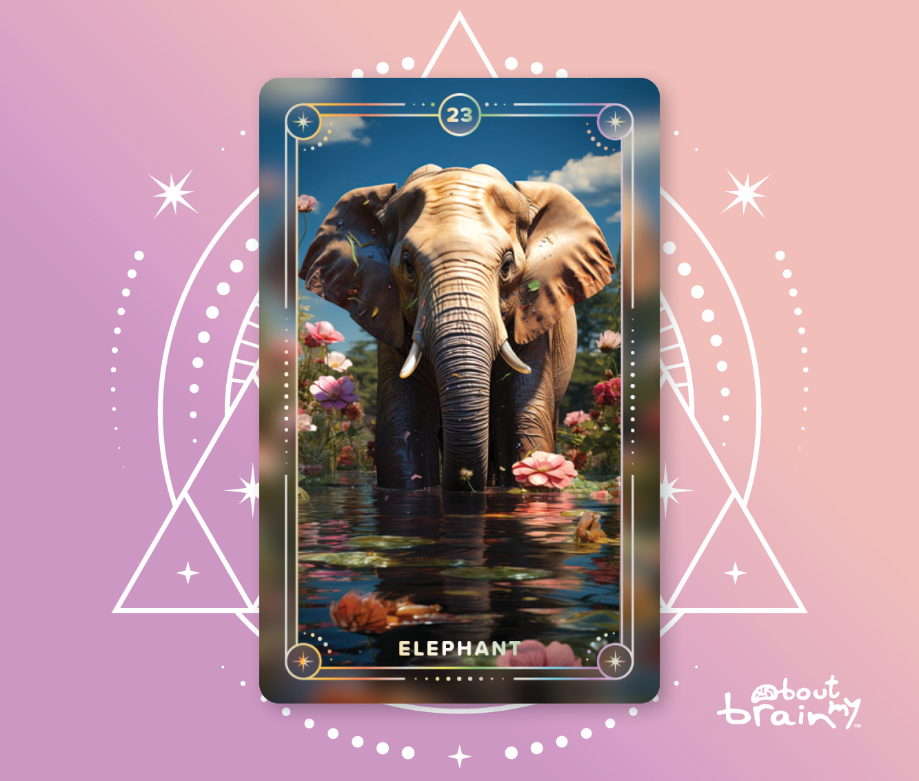 Banner Spirit Animals About My Brain Institute - Elephant