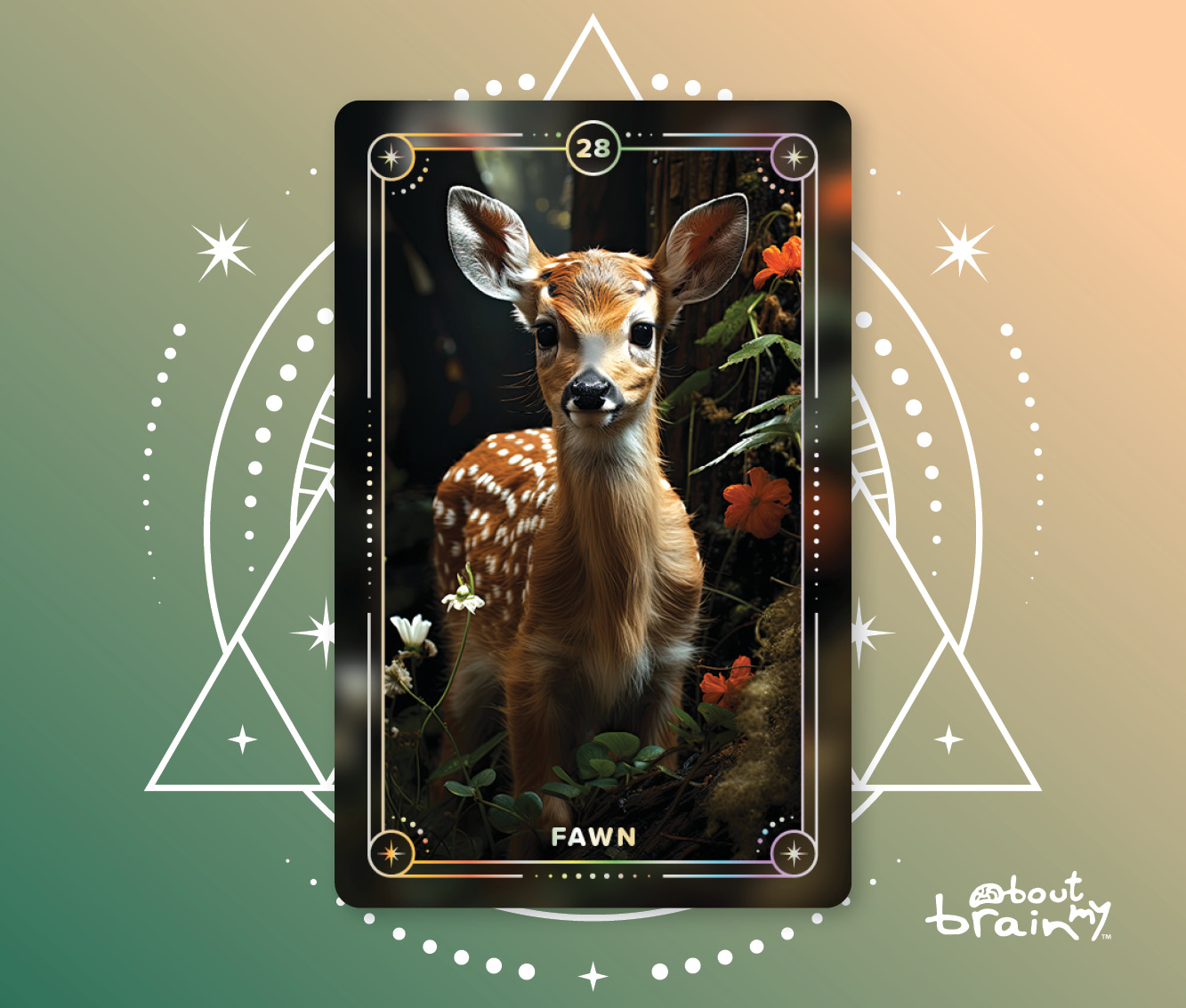 Banner Spirit Animals About My Brain Institute - Fawn