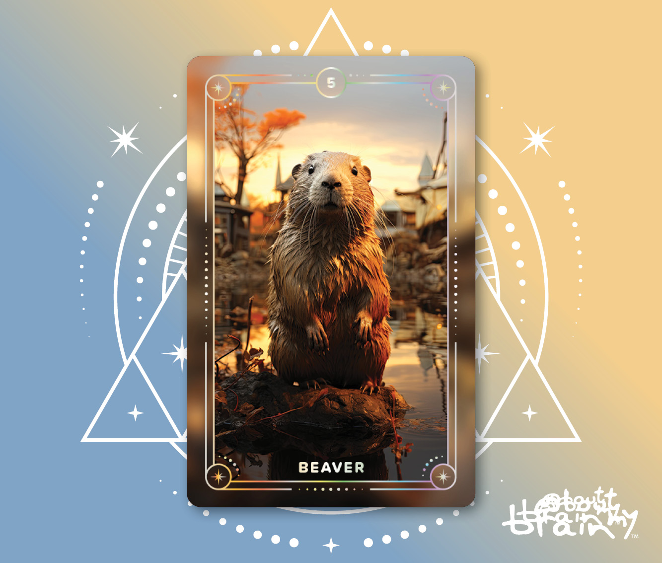 Banner Spirit Animals About My Brain Institute - Beaver