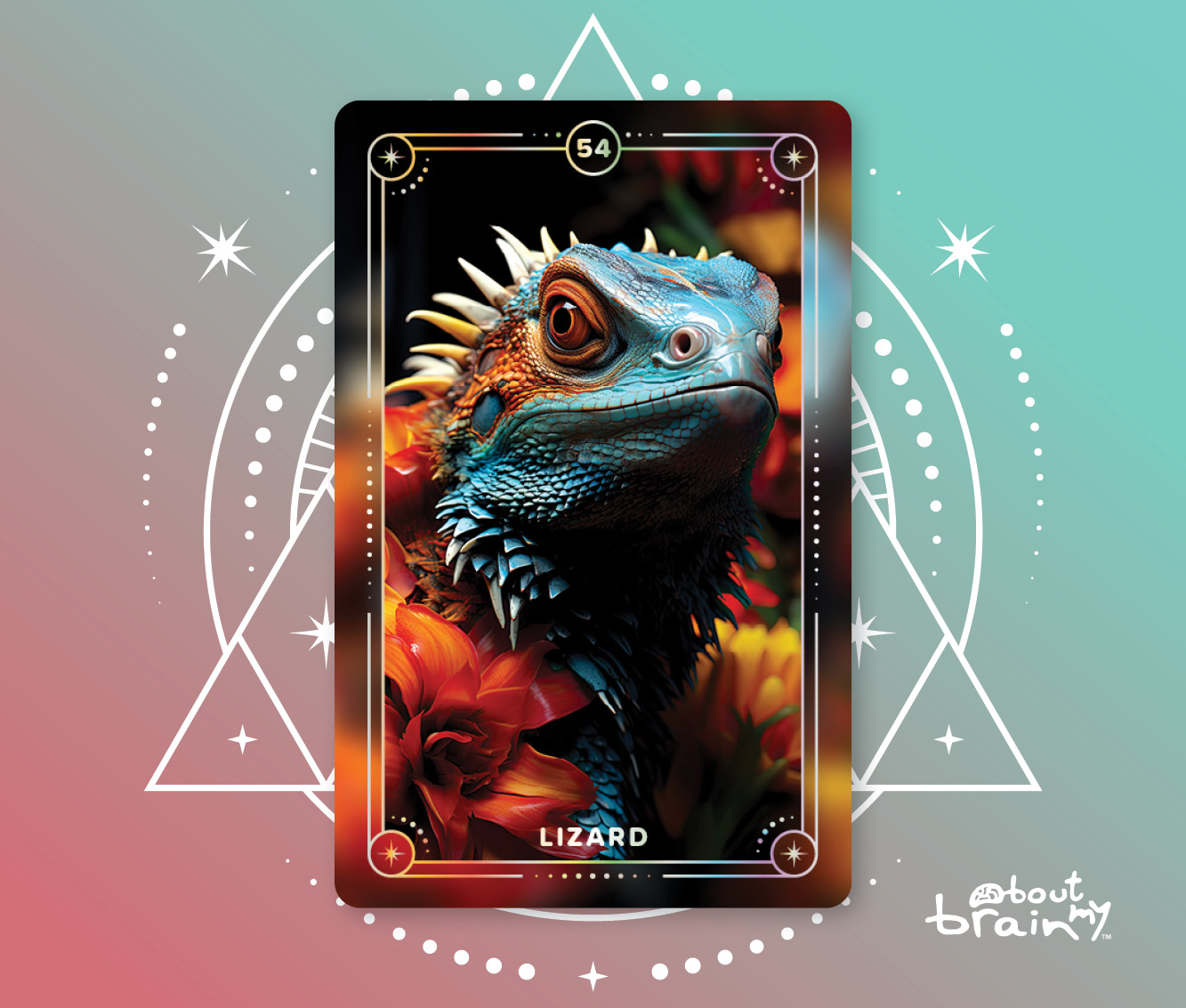 Banner Spirit Animals About My Brain Institute - Lizard