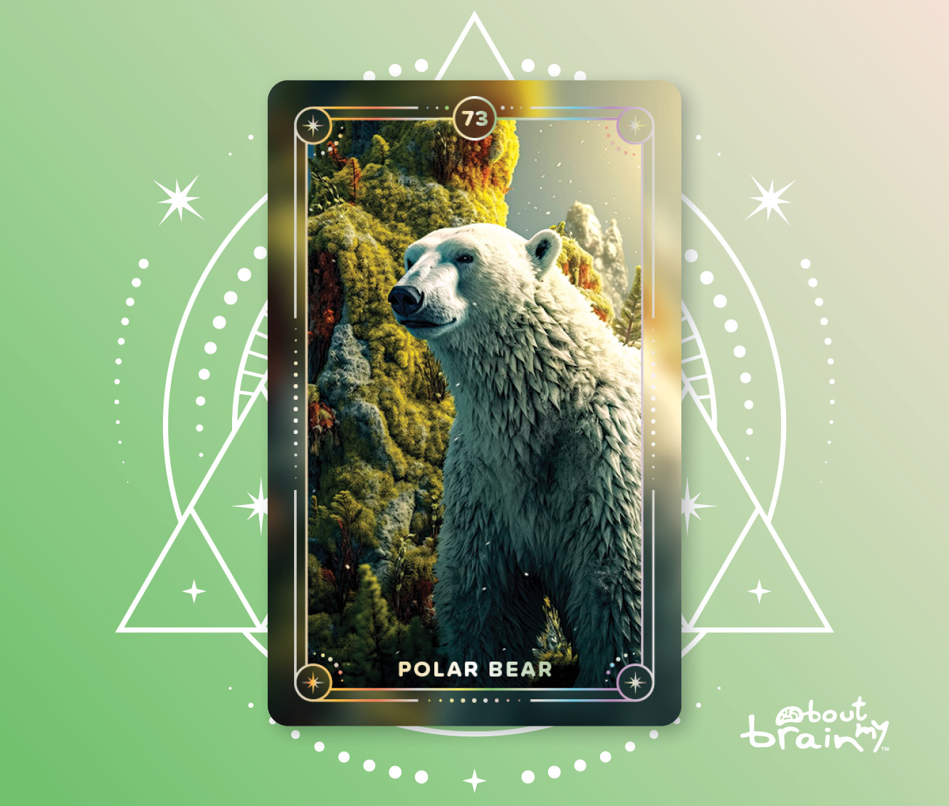 Banner Spirit Animals About My Brain Institute - Polar Bear