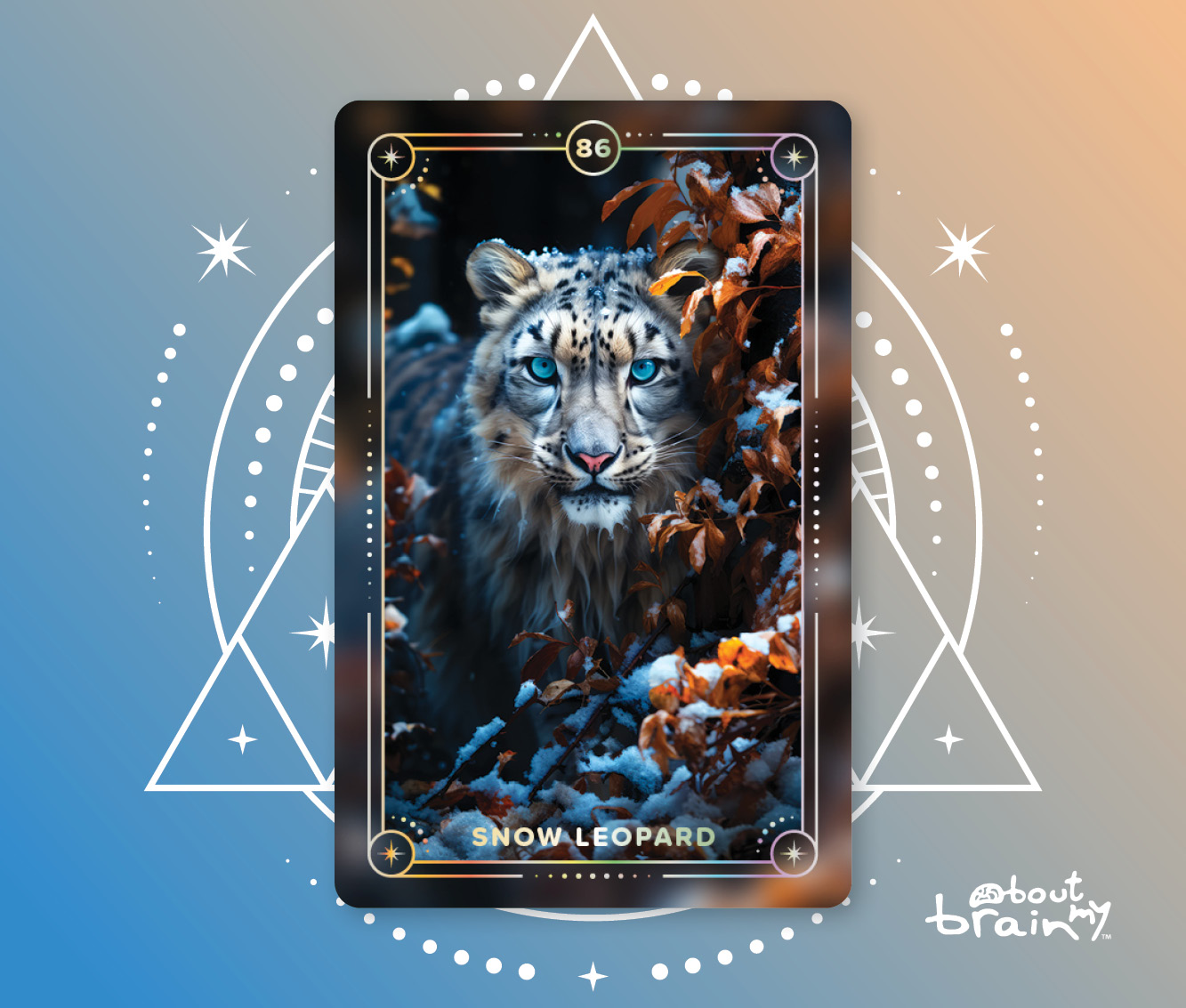 Banner Spirit Animals About My Brain Institute - Snow-Leopard