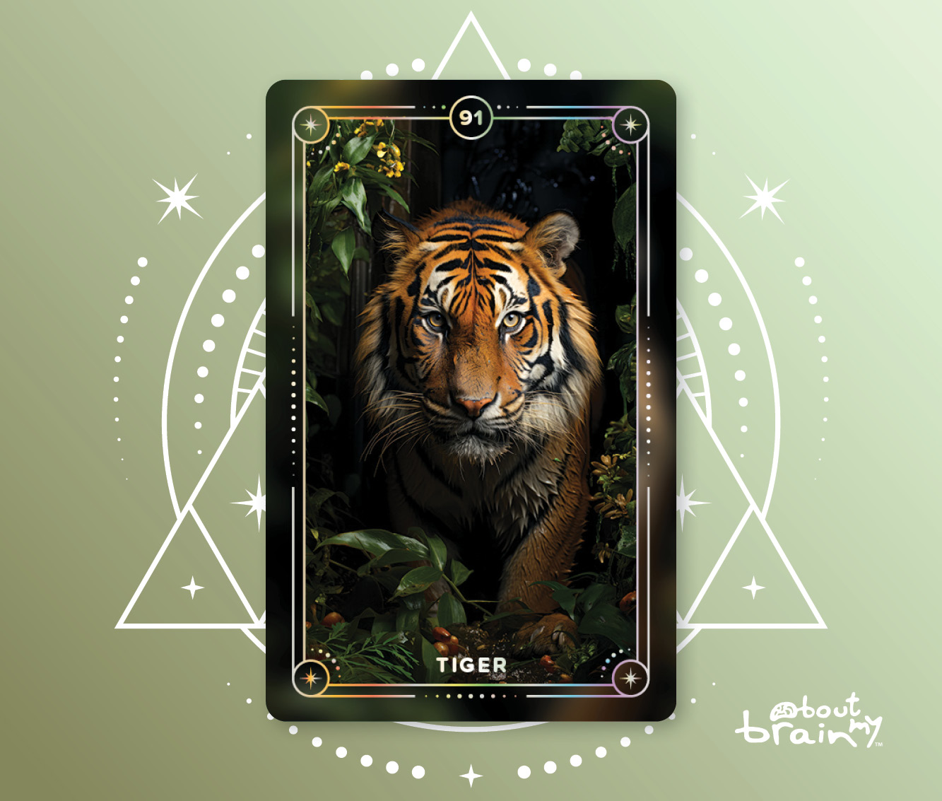 Banner Spirit Animals About My Brain Institute - Tiger