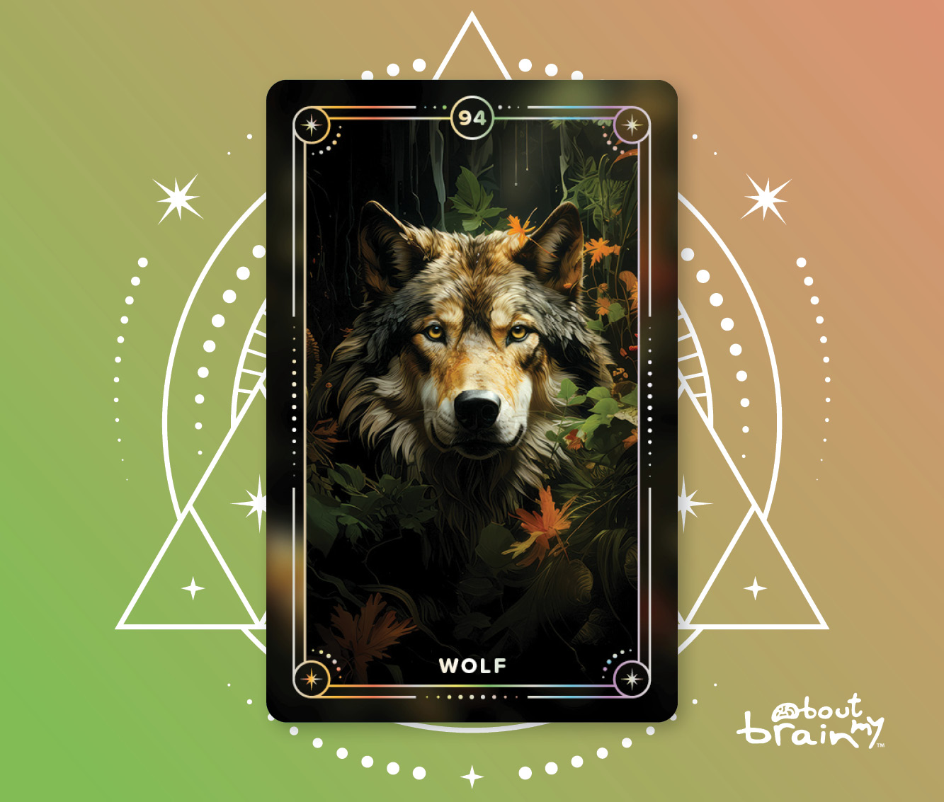 Banner Spirit Animals About My Brain Institute - Wolf
