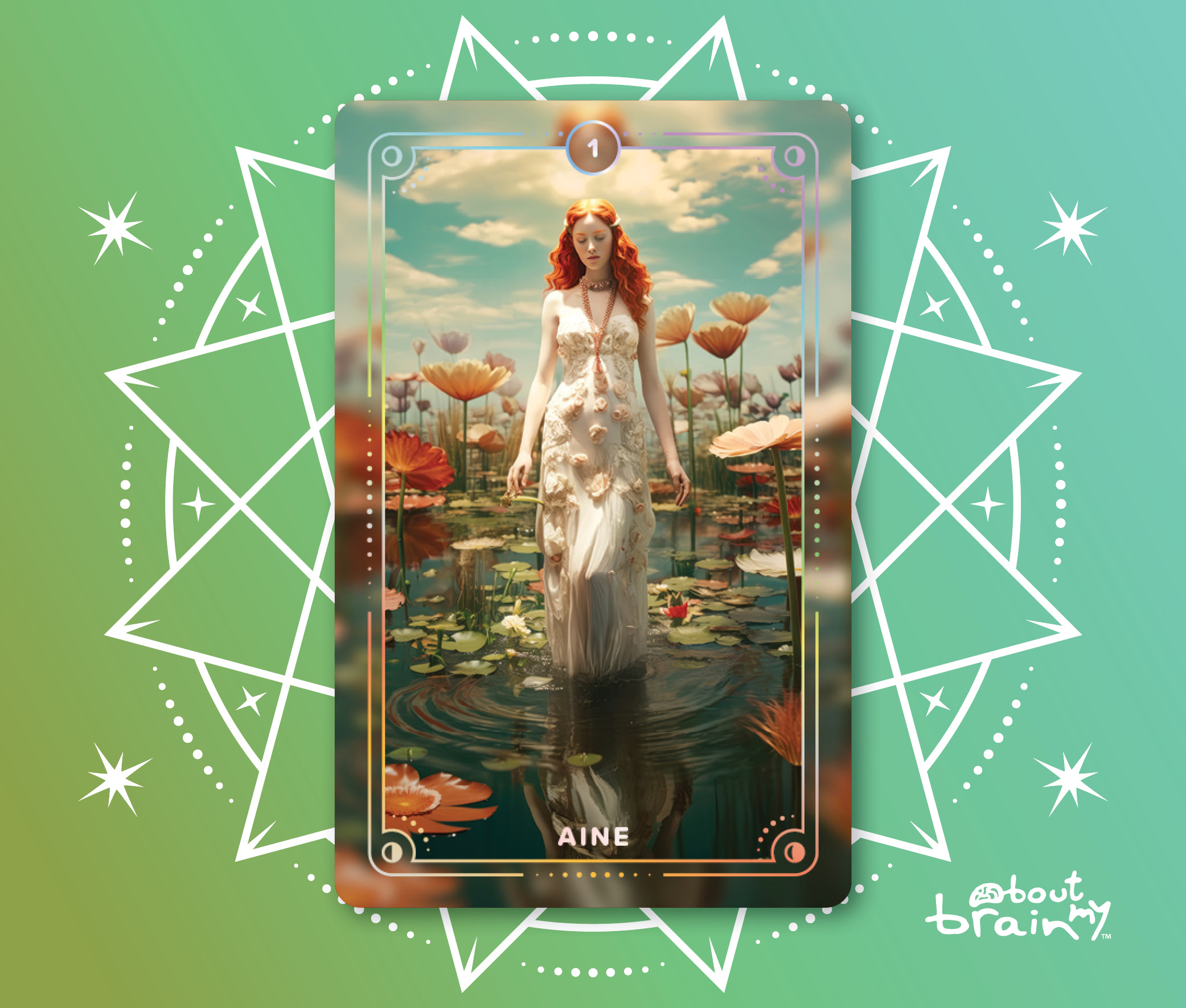Banner Goddesses Of The World About My Brain Institute - Aine
