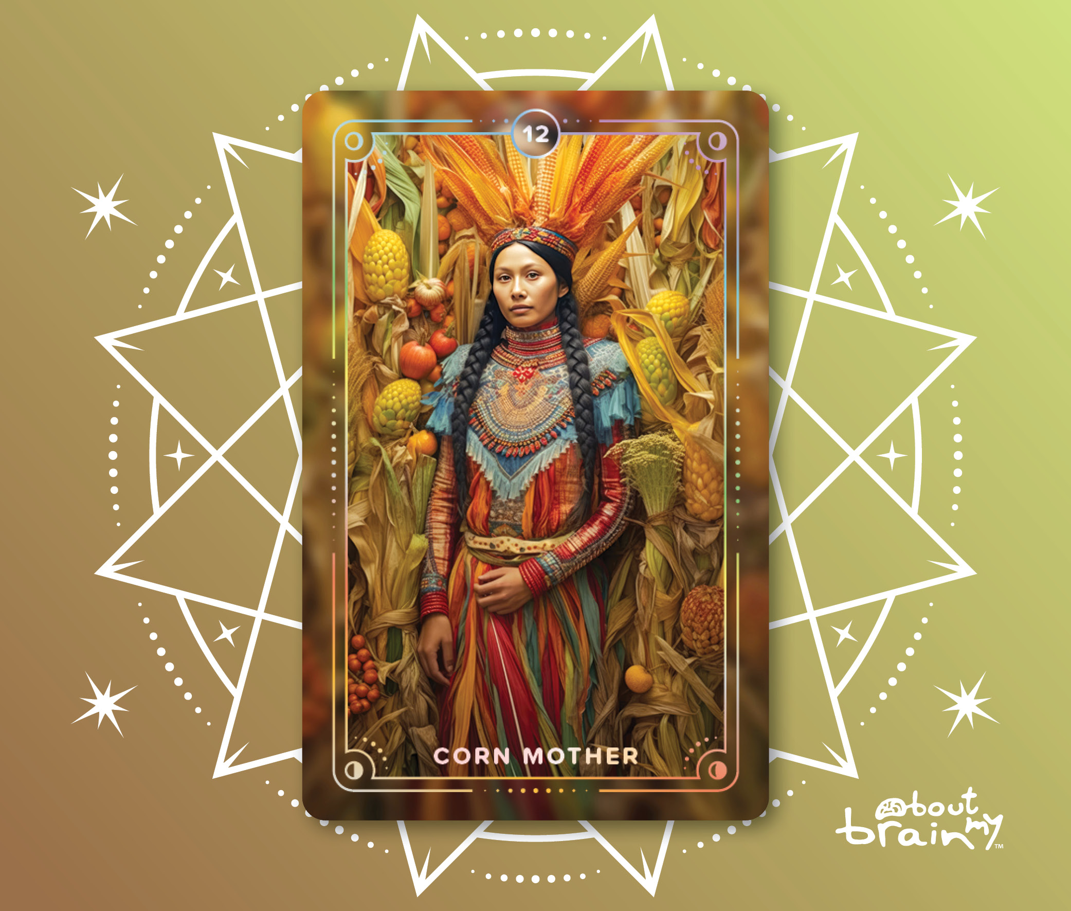 Banner Goddesses Of The World About My Brain Institute - Corn Mother