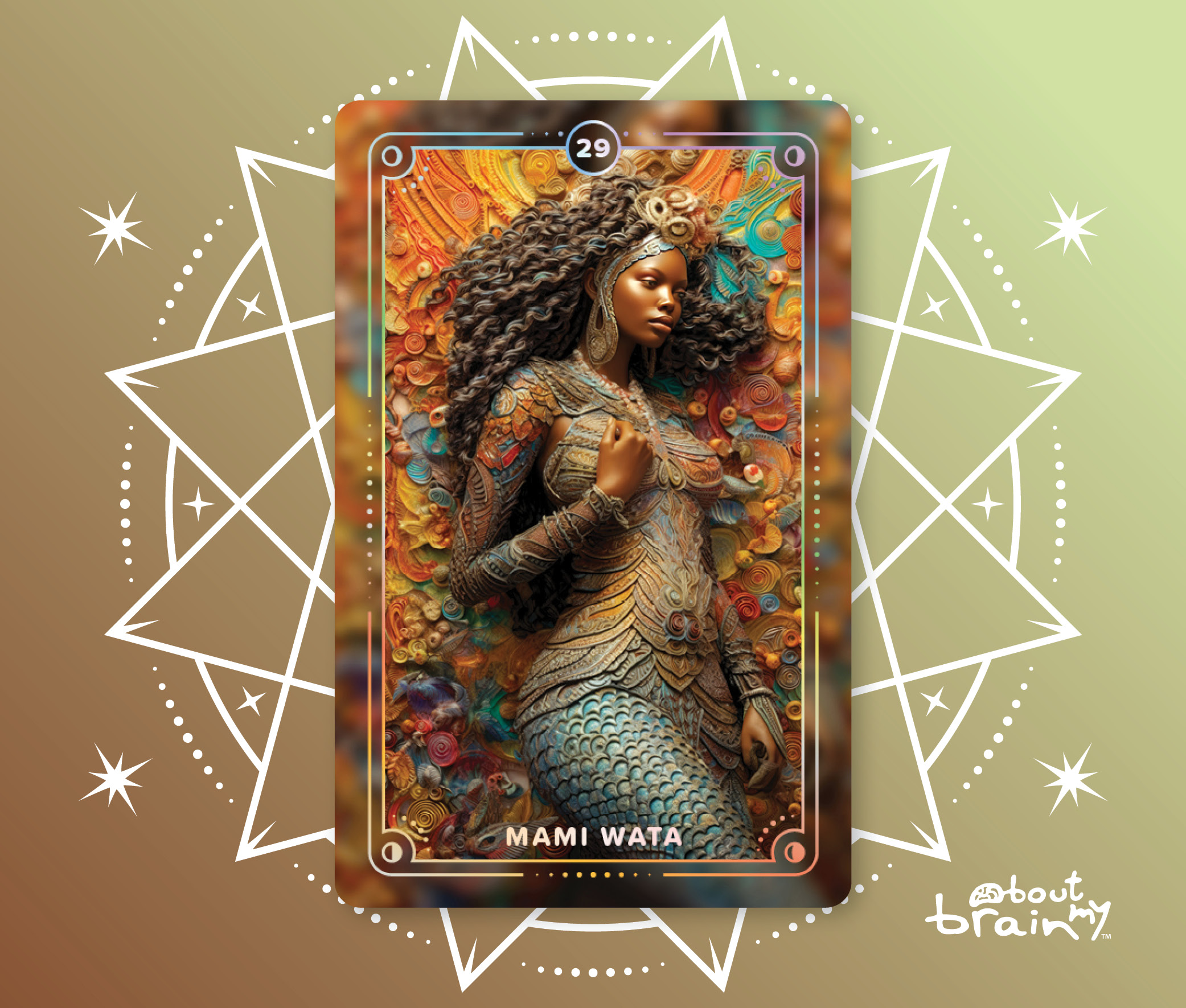 Banner Goddesses Of The World About My Brain Institute - Mami Wata